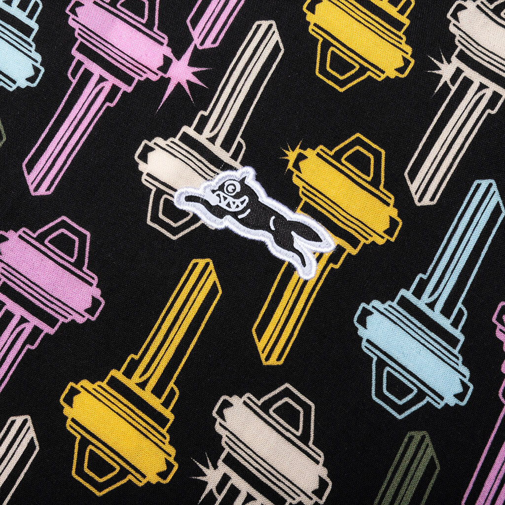 Keys S S Woven Shirt Black