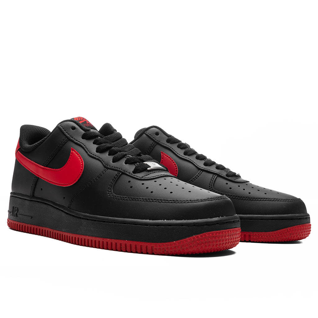 Air Force 1 07 Black University Red Black