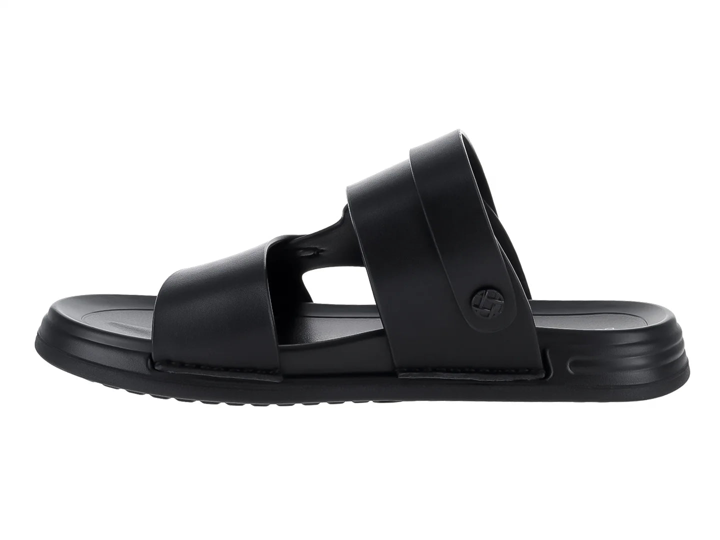 Sandalia Slide Buenissimo Negra para Hombre