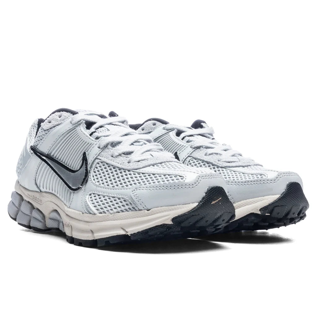 Womens Zoom Vomero 5 Pure Platinum Chrome Light Orewood Brown