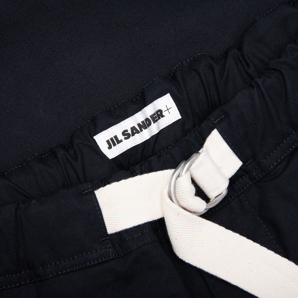 Belted Trousers Dark Navy