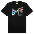 ABC Camo Crazy Bape Sta Logo Tee Black