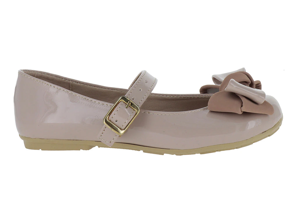 Zapatos Mary Jane Sarele para Niña Color Maquillaje Charol
