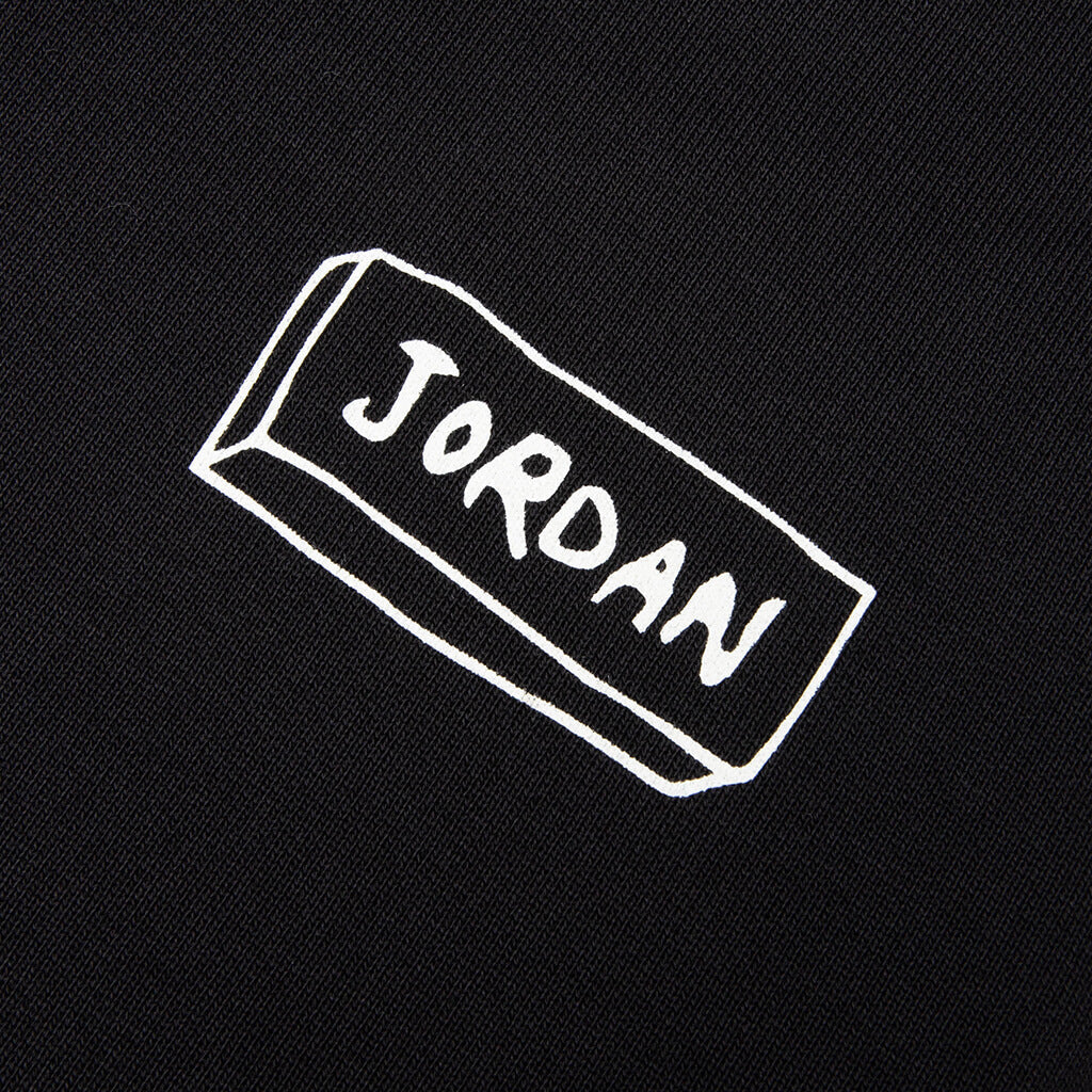 Jordan x Union x Fragment Full Zip Hoodie Black Sail