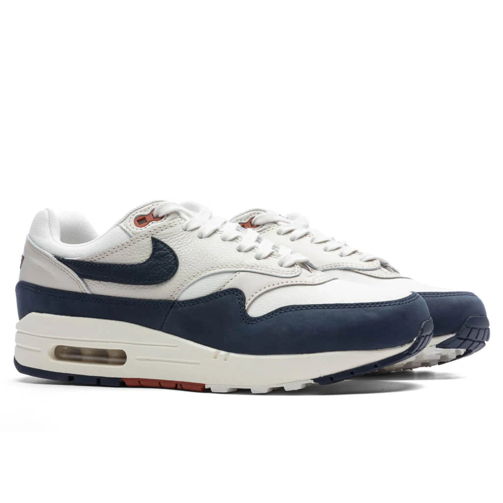 Womens Air Max 1 LX Light Orewood Brown Sail Obsidian