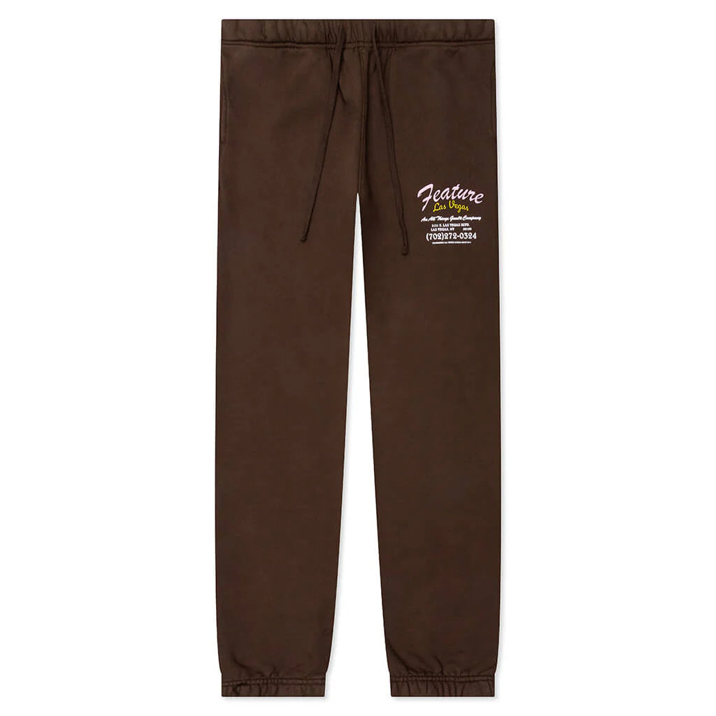 Wynn Shop Sweatpants Bitter Chocolate