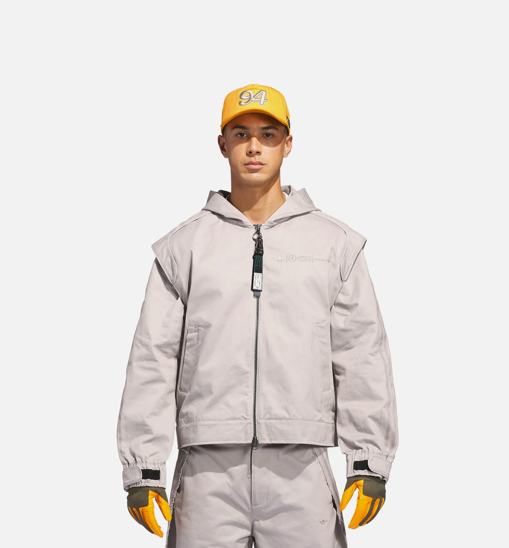 Bad Bunny x Mercedes AMG Petronas F1 Zip Up Mens Jacket Granite