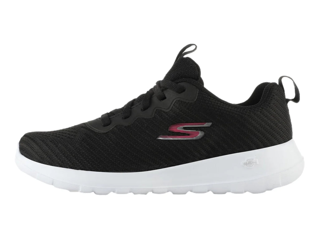 Tenis Skechers Go Walk Joy Negro con Rosa para Mujer