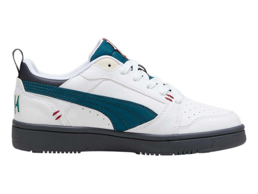 Tenis PUMA Rebound V6 Lo Mid 90s Blanco para Niño