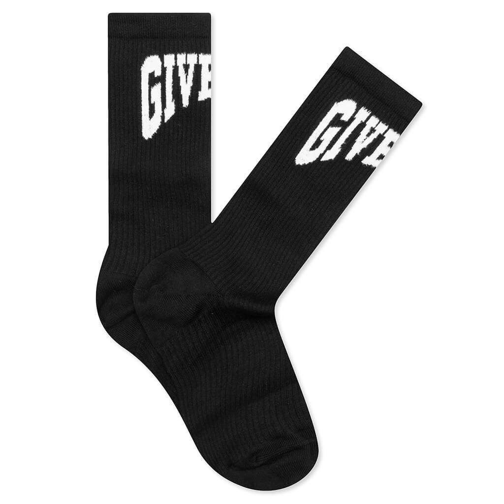 College Socks Black