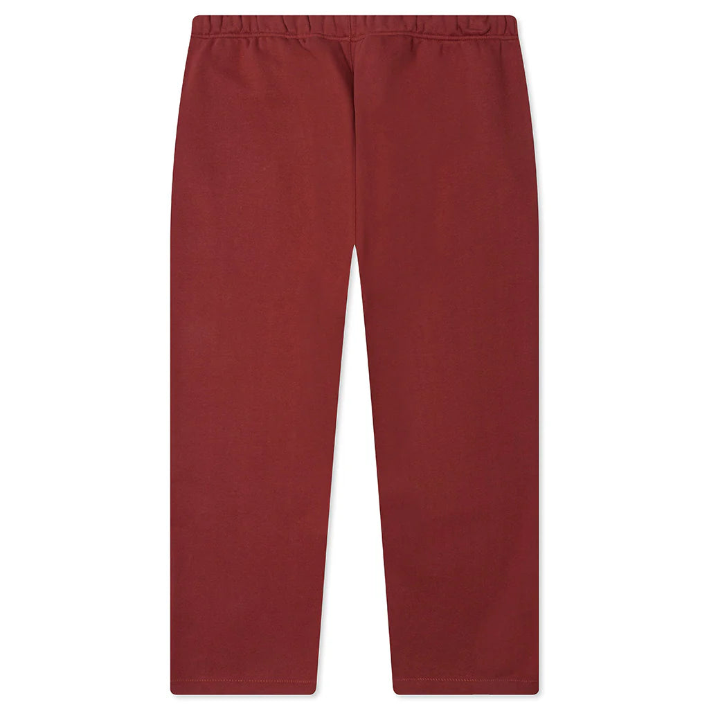 Fleece Relaxed Sweatpant Crimson