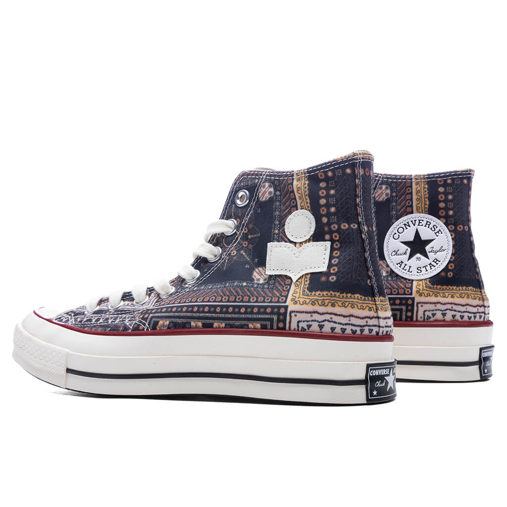 Converse x Isabel Marant Chuck 70 Black Vanilla Ice Red