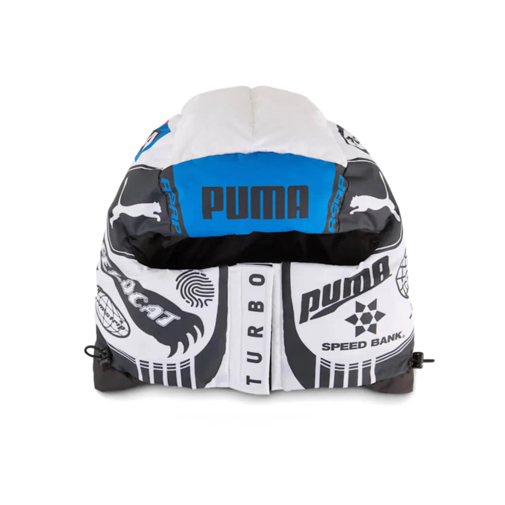 Puma x AAP Rocky Padded Balaclava White Team Royal