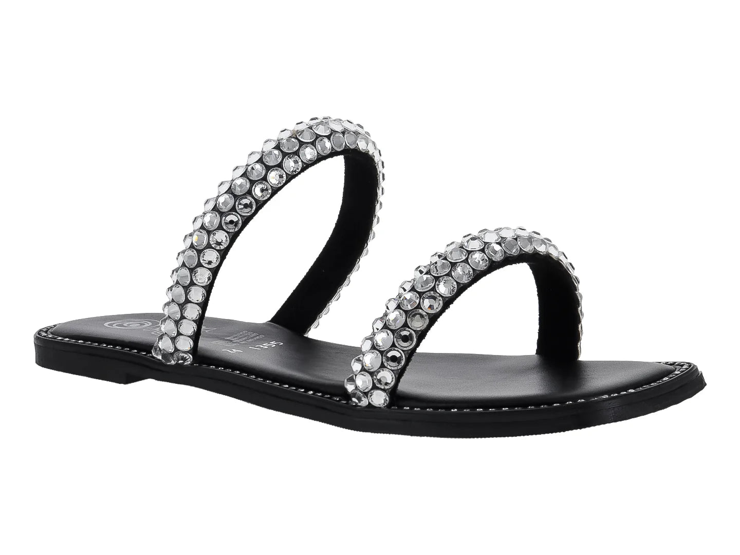 Sandalias Luna Rosa Negro para Mujer