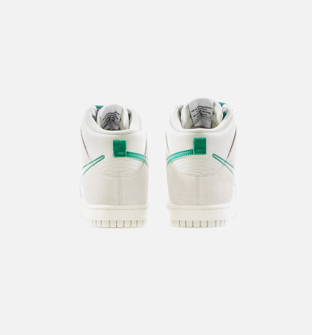 Dunk High SE First Use Mens Lifestyle Shoe Light Bone Green Noise Limit One Per Customer