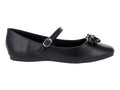 Flats Roze Color Negro para Mujer