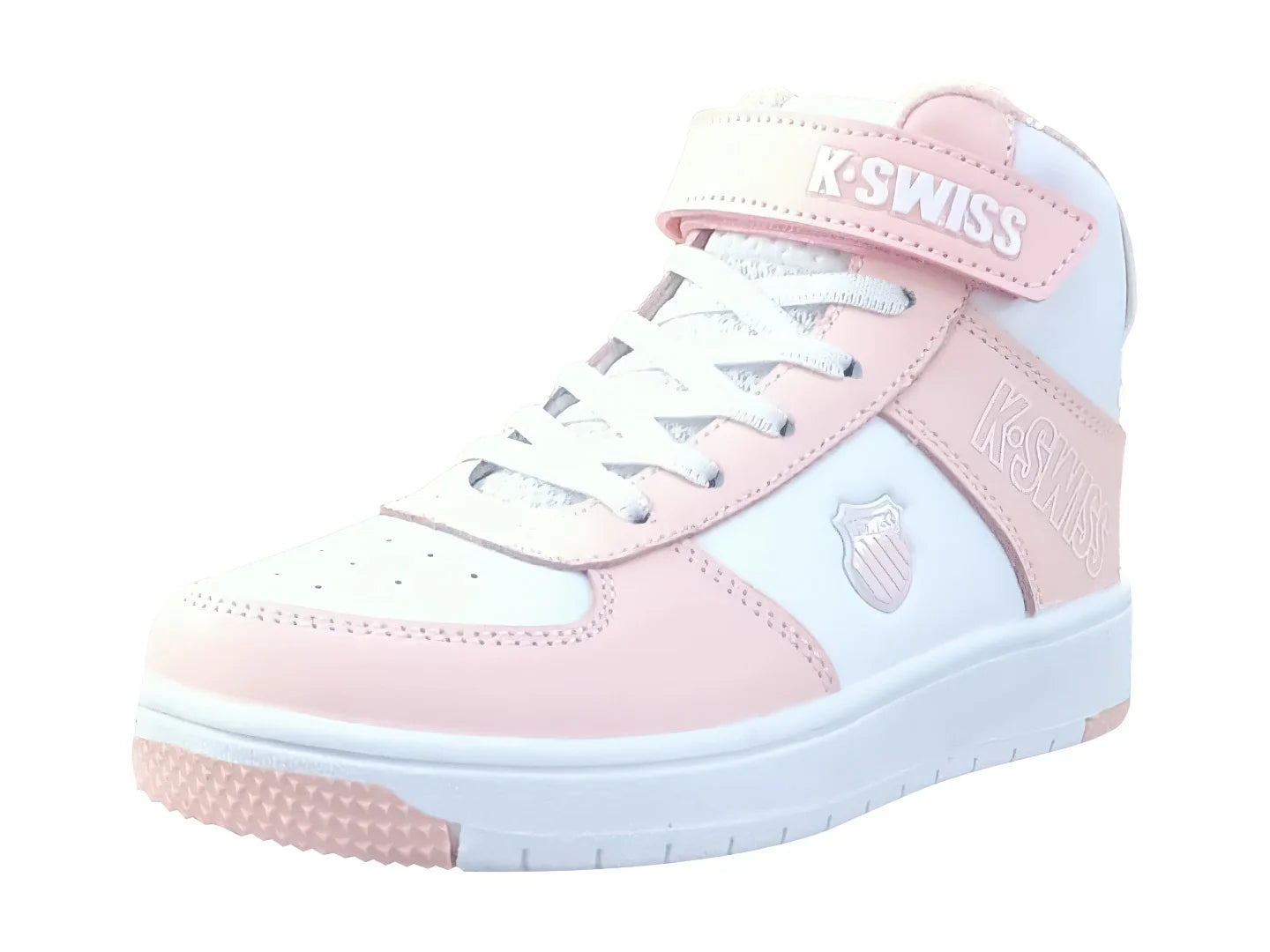 Tenis K SWISS Salt Mid Rosa y Blanco para Niña