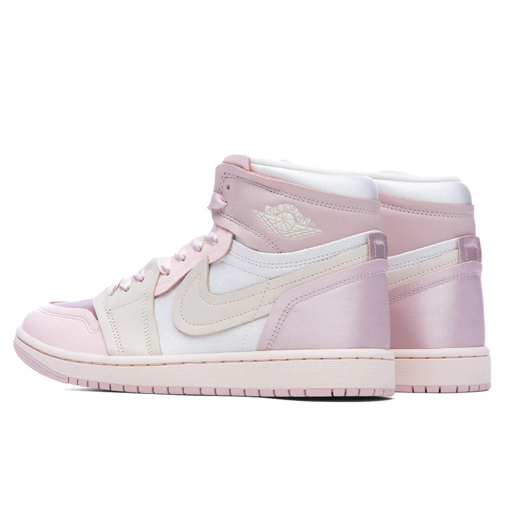 Womens Air Jordan 1 High Methods Of Make Pink Oxford Legend Light Brown Atmosphere