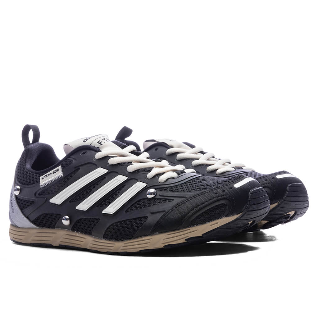 Adidas x Song for the Mute Adizero PR Core Black Cream White Silver Metallic
