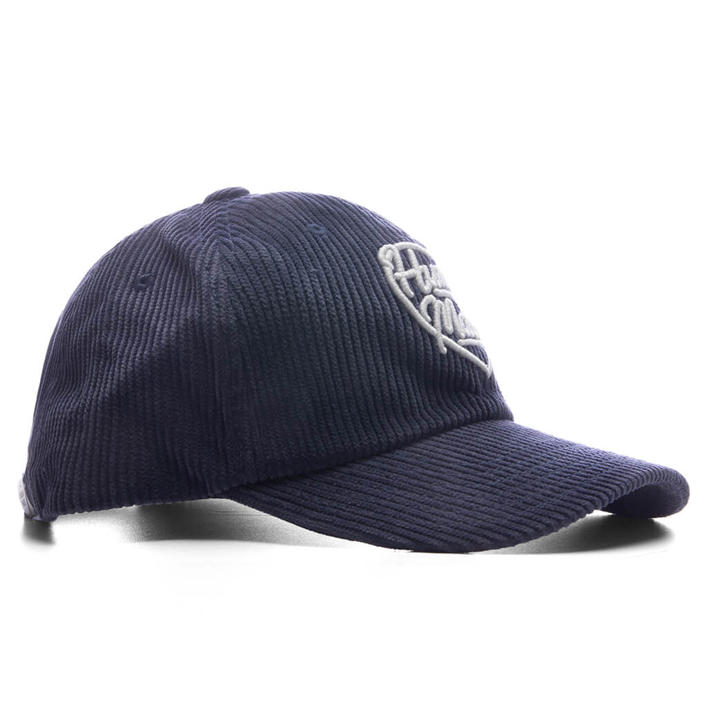 6 Panel Corduroy Cap Navy
