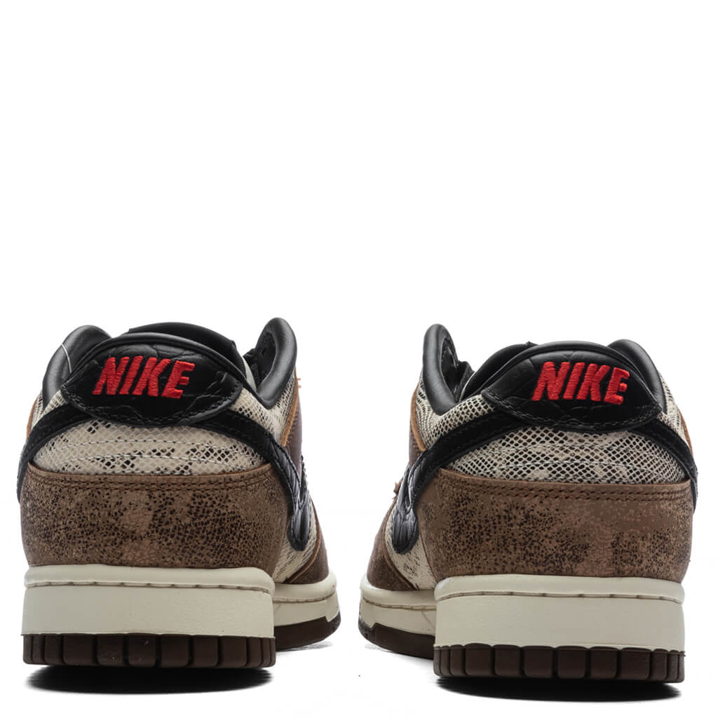 Dunk Low Premium Brown Snakeskin Natural Black Ale Brown