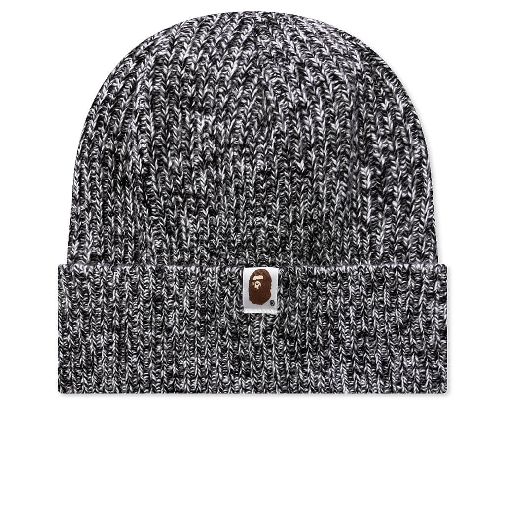 Gradient Knit Cap Black