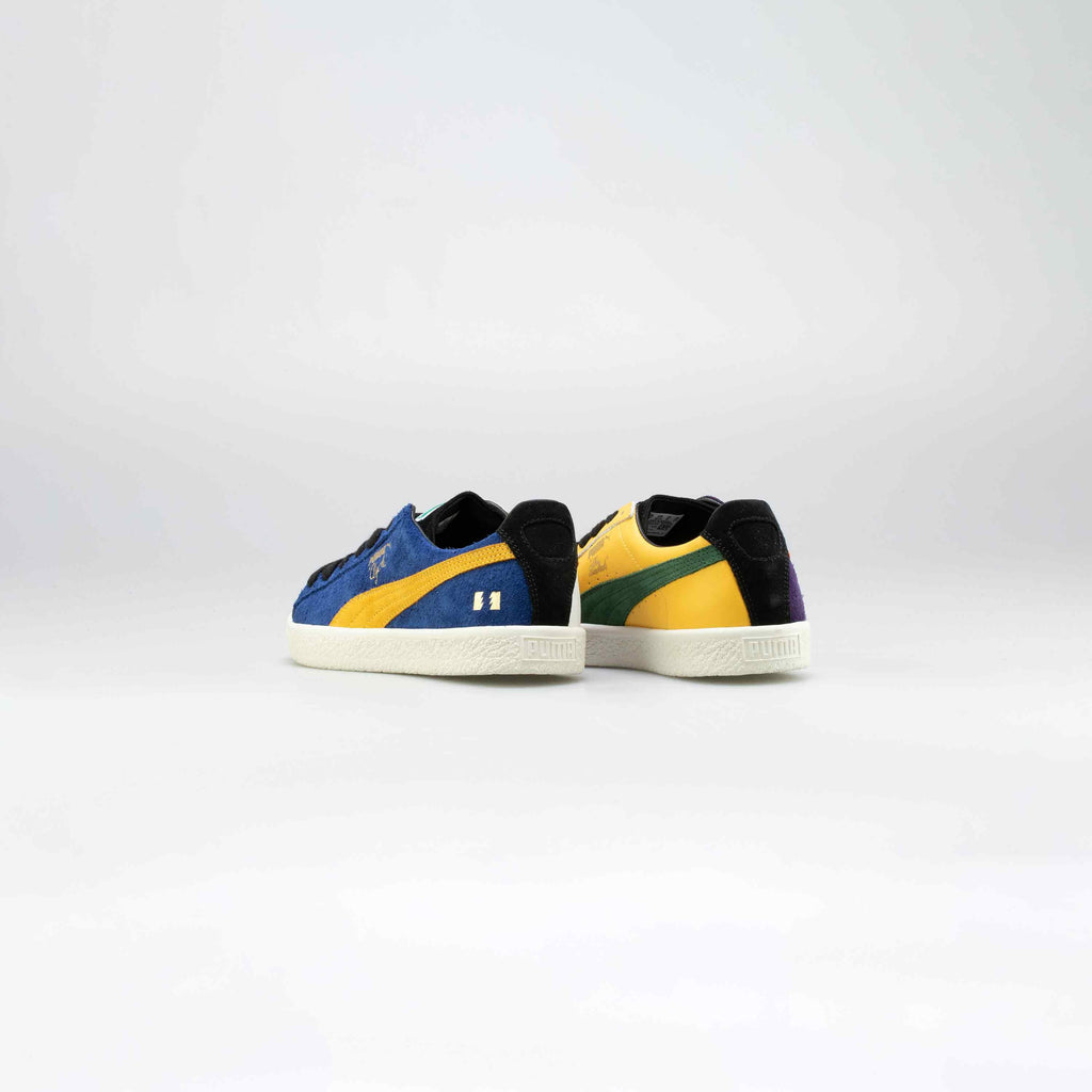 Clyde X the Hundreds Mens Lifestyle Shoe Blue Yellow