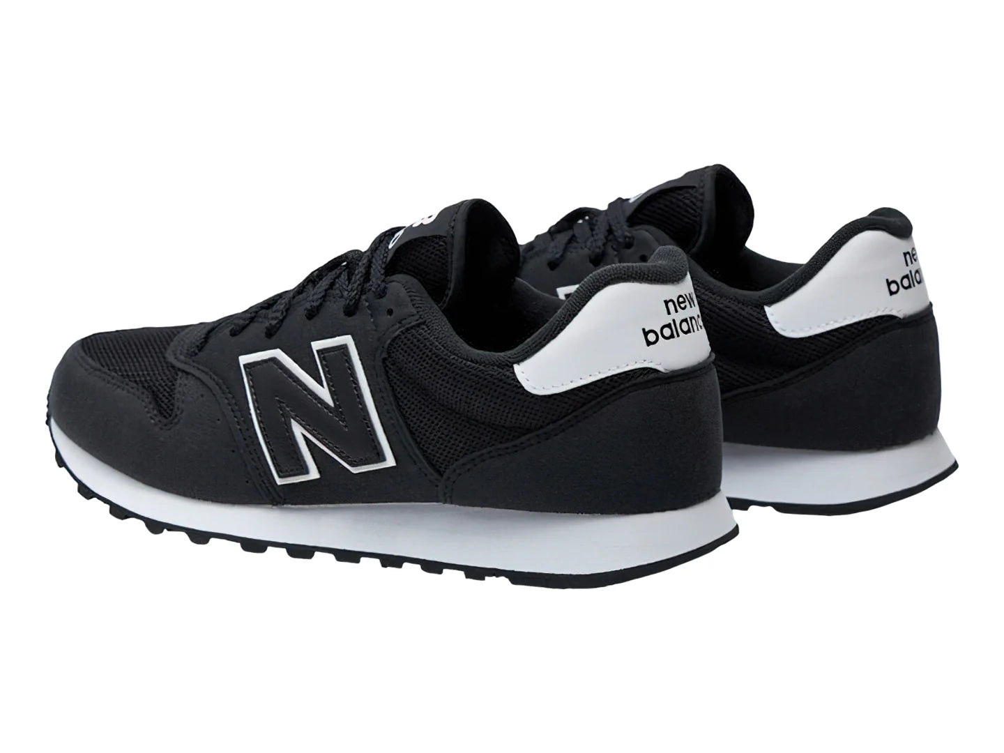 Tenis New Balance 500 Negro con Blanco para Hombre