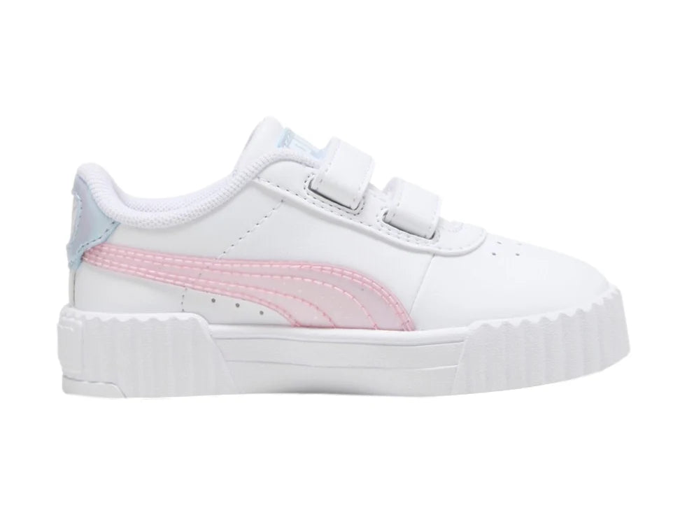 Tenis PUMA Carina 30 Blurry Dreams Blanco para Niña