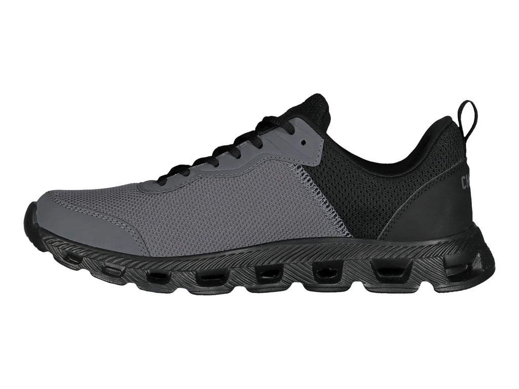 Tenis Charly Negro y Gris Oxford para Hombre
