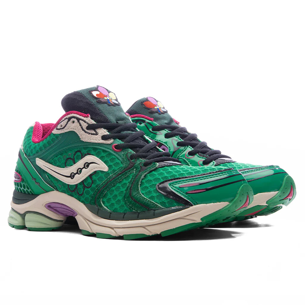 Saucony x Jae Tips Progrid Triumph 4 Sugar Maple Fern Fern