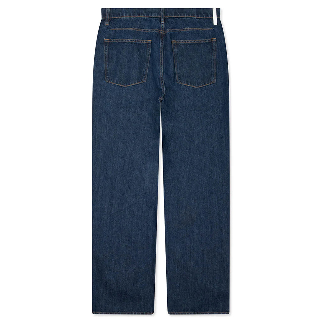 Loose Lightweight Denim Trousers Medium Denim