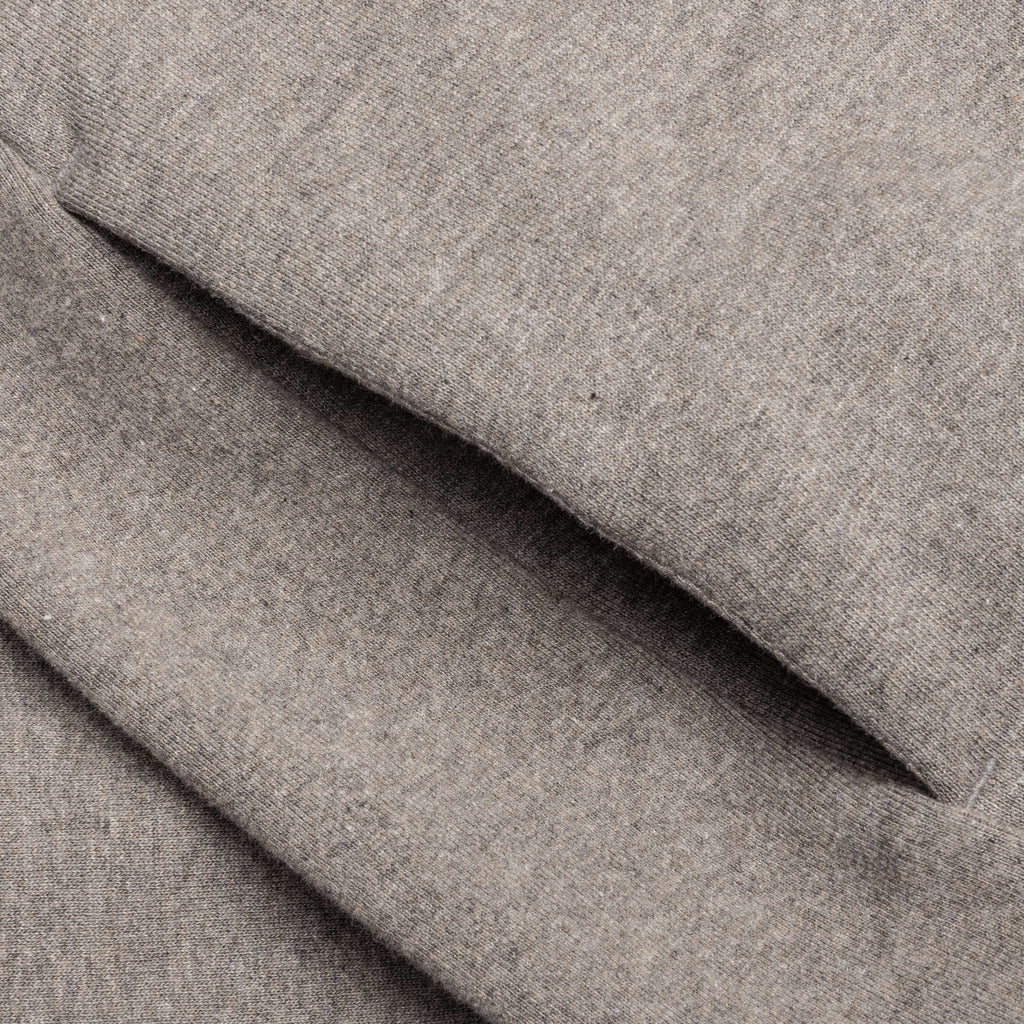 Heavy Fleece Vintage Shrunken Hoodie Heather Gray