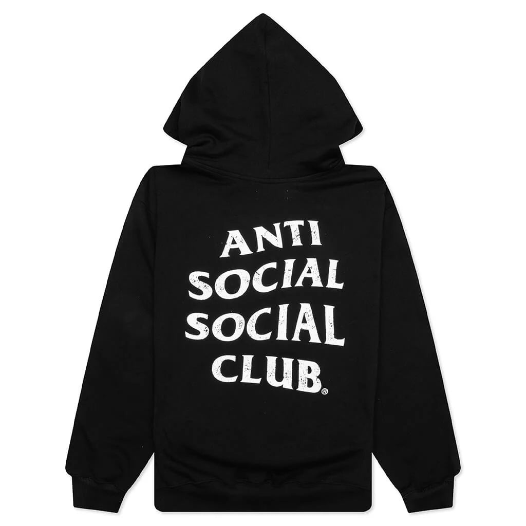 Weathered Hoodie Black