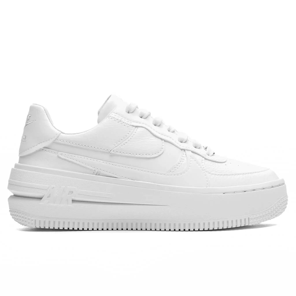 Womens Air Force 1 PLTAFORM White Summit White White