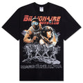 Space Runner S S Knit Oversized Fit Shirt Black