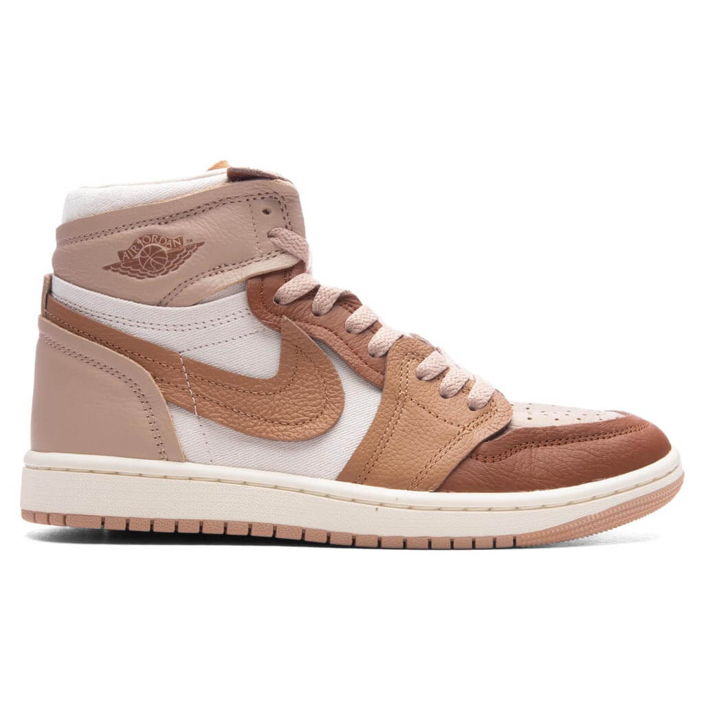 Womens Air Jordan 1 High MM Legend Medium Brown Legend Dark Brown