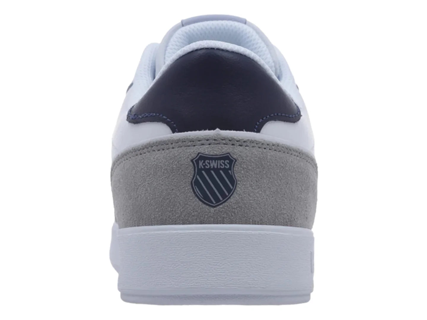 Tenis K Swiss Rinald Blanco Gris y Azul Marino para Hombre