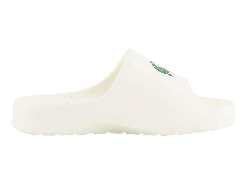 Sandalias Lacoste Serve Slide 20 Blanco y Verde para Mujer