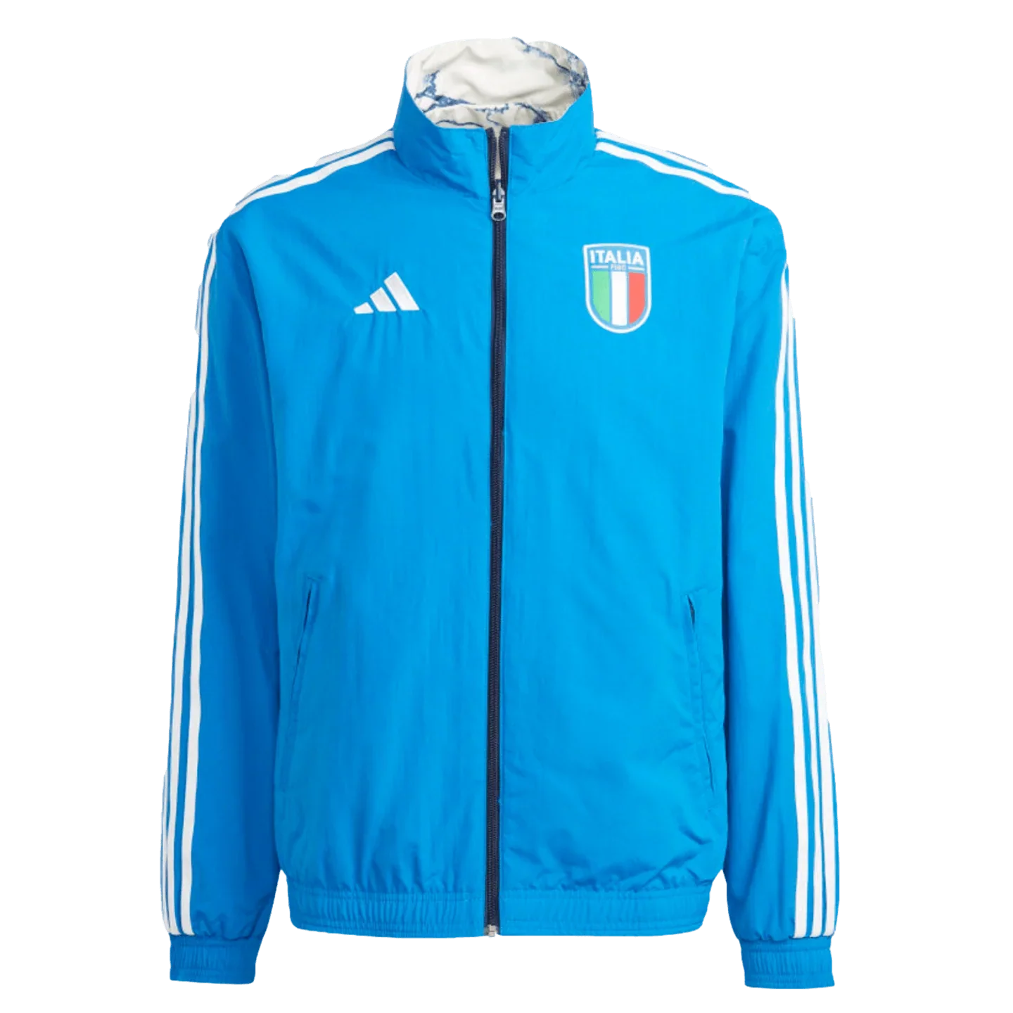 adidas Italy Anthem Jacket 23 Blue