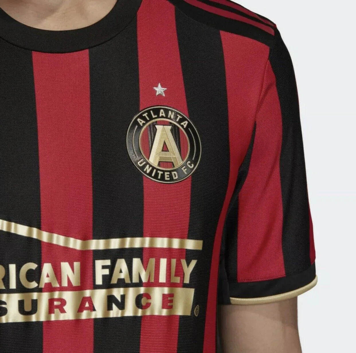 adidas Mens Atlanta United Authentic Home Jersey 19
