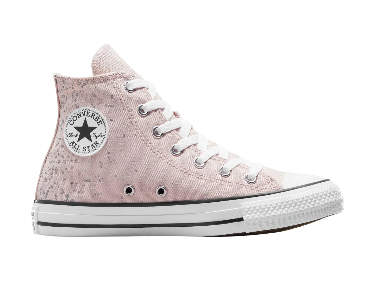 Tenis Converse CTAS HI Rosa y Blanco para Niña