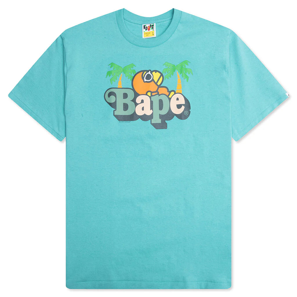 Colors Milo on Bape Summer Tee Blue