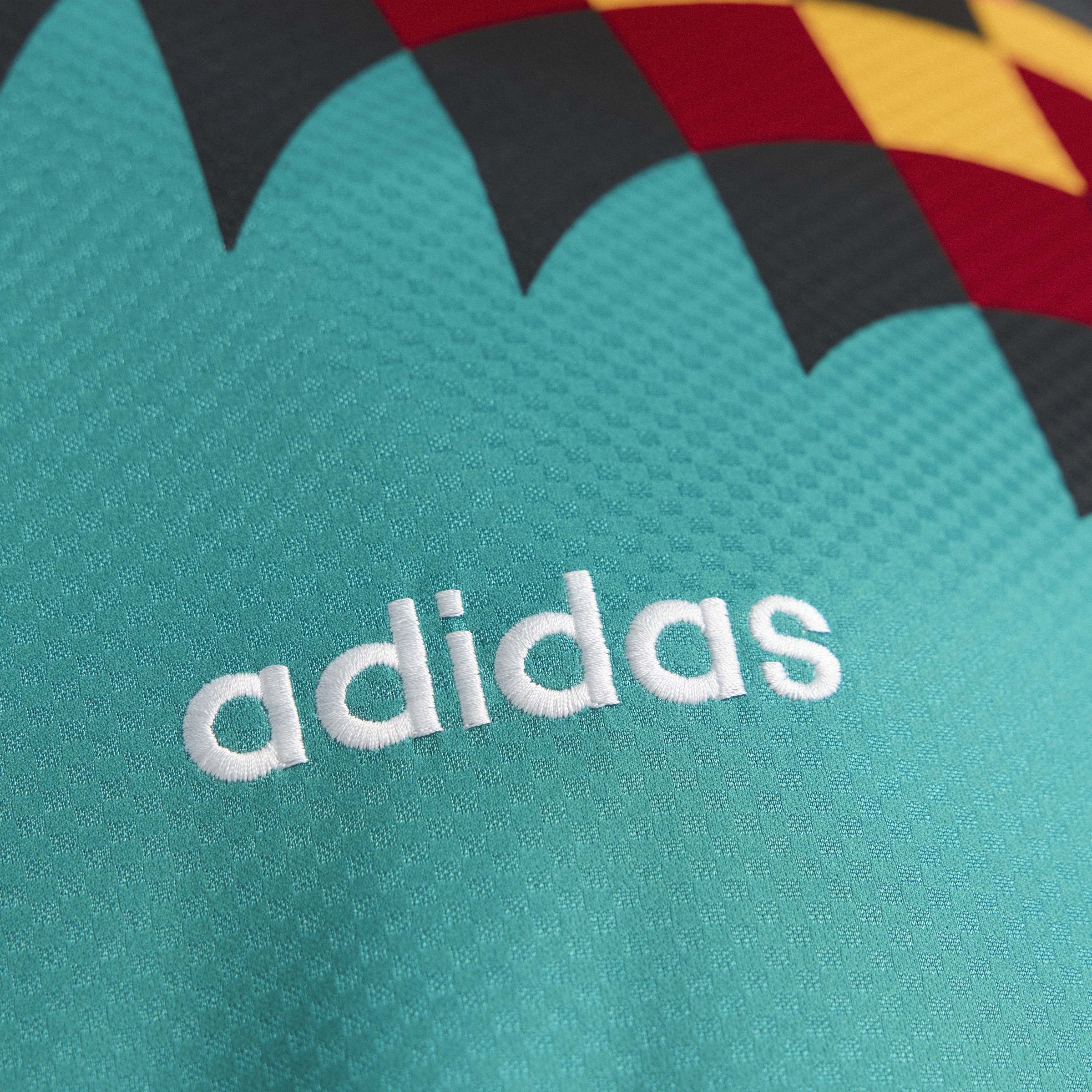 adidas Germany Away 1994 Mens Soccer Jersey Green Black Red