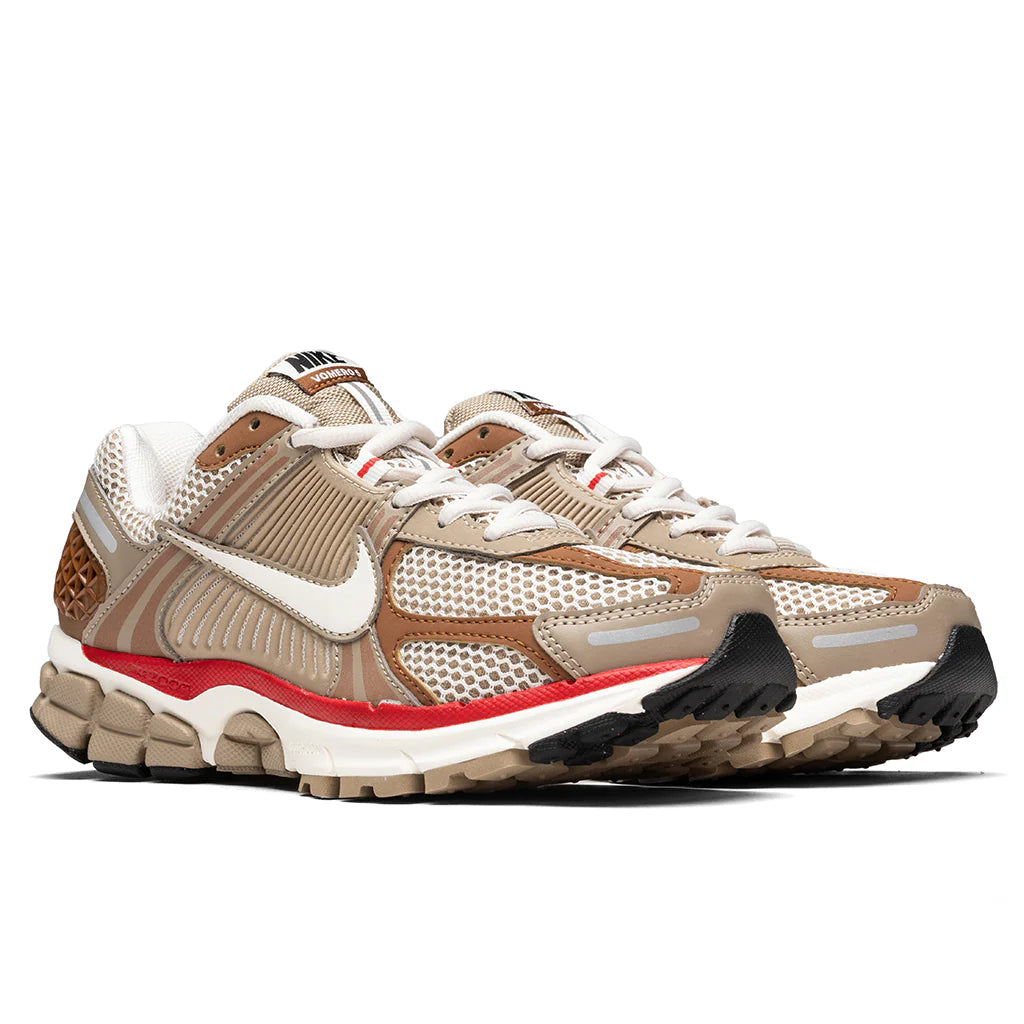 Womens Zoom Vomero 5 Khaki Phantom Fire Red Sail