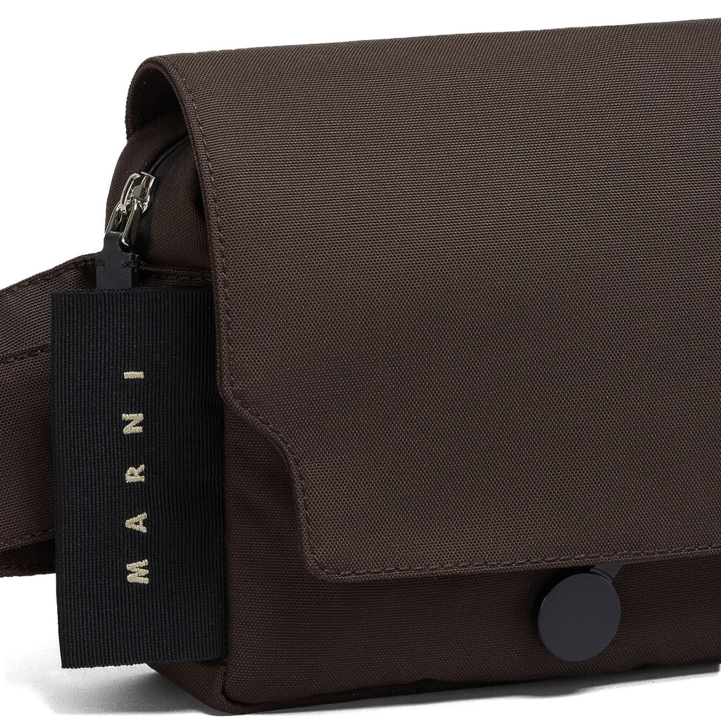 Black Cordura Cityscape Belt Bag Coffee