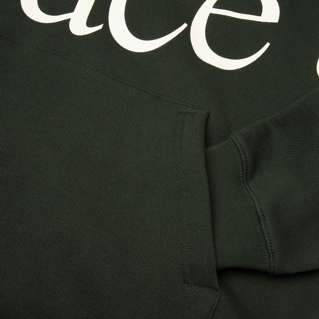 Jumbo Wordmark Hoodie Forest
