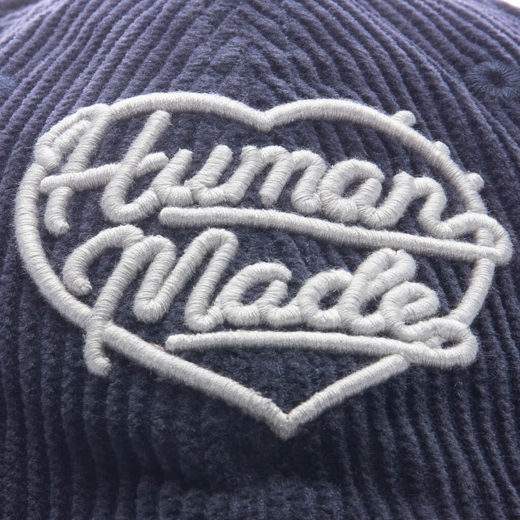 6 Panel Corduroy Cap Navy