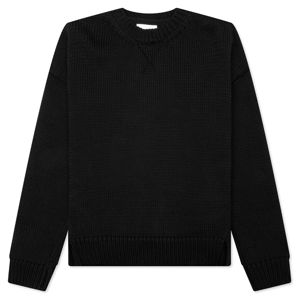 Boyfriend Loose Fit Sweater Black