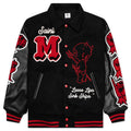Saint Michael Devil Varsity Jacket Black